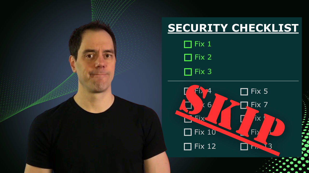 YouTube thumbnail video about securing indie web applications